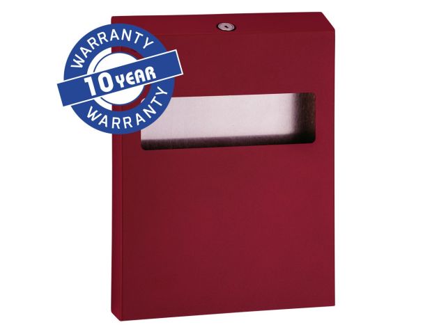 MERIDA STELLA RED LINE toilet seat cover dispenser, red